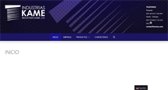 Desktop Screenshot of kamesa.com